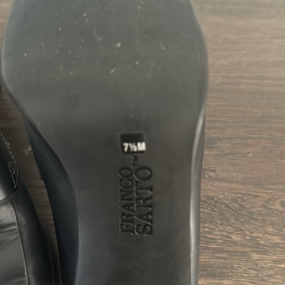 Franco Sarto Heeled Loafer Slide - Picture 5 of 6